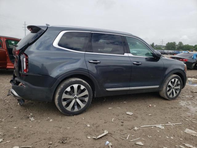 5XYP6DHC8NG316508 - 2022 KIA TELLURIDE S GRAY photo 3