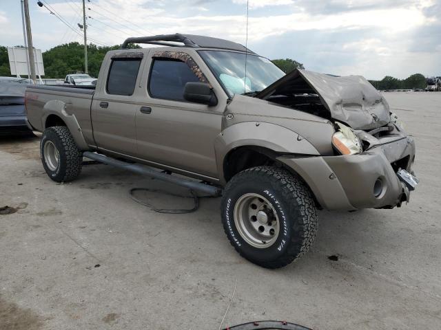 1N6ED29Y14C420768 - 2004 NISSAN FRONTIER CREW CAB XE V6 GOLD photo 4