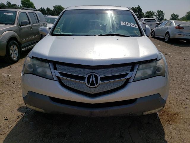 2HNYD28428H521605 - 2008 ACURA MDX TECHNOLOGY SILVER photo 5