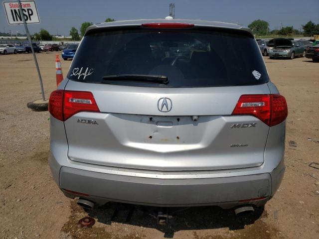 2HNYD28428H521605 - 2008 ACURA MDX TECHNOLOGY SILVER photo 6