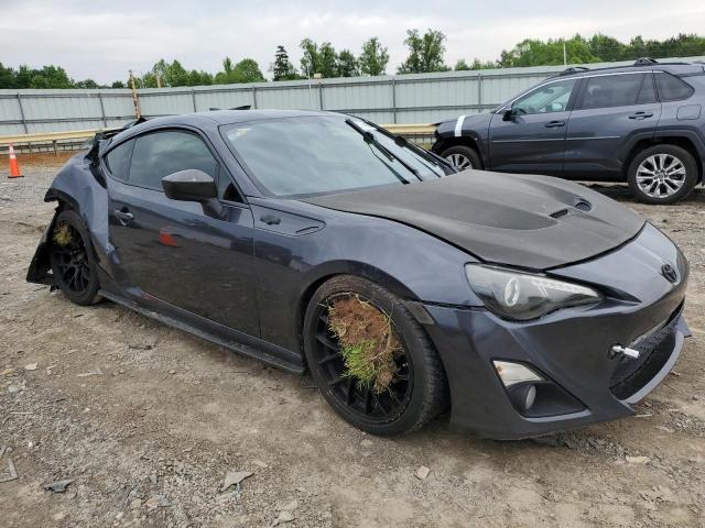 JF1ZNAA10D1719809 - 2013 TOYOTA SCION FR-S GRAY photo 4