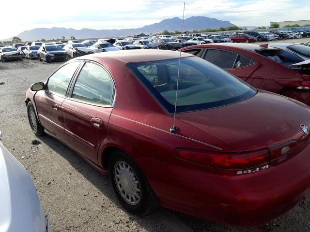 1MELM50U8TA666103 - 1996 MERCURY SABLE GS RED photo 2