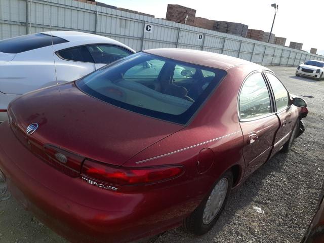 1MELM50U8TA666103 - 1996 MERCURY SABLE GS RED photo 3