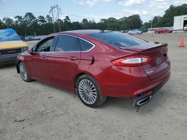 3FA6P0K98GR219578 - 2016 FORD FUSION TITANIUM RED photo 2