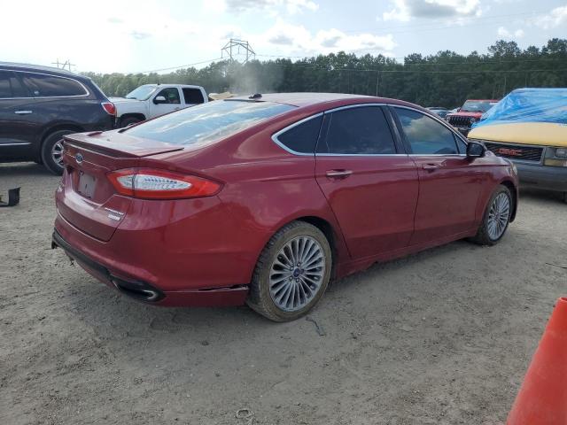 3FA6P0K98GR219578 - 2016 FORD FUSION TITANIUM RED photo 3