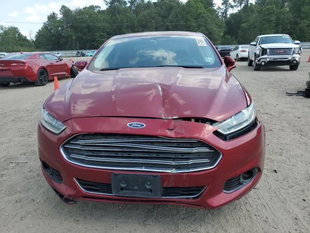 3FA6P0K98GR219578 - 2016 FORD FUSION TITANIUM RED photo 5