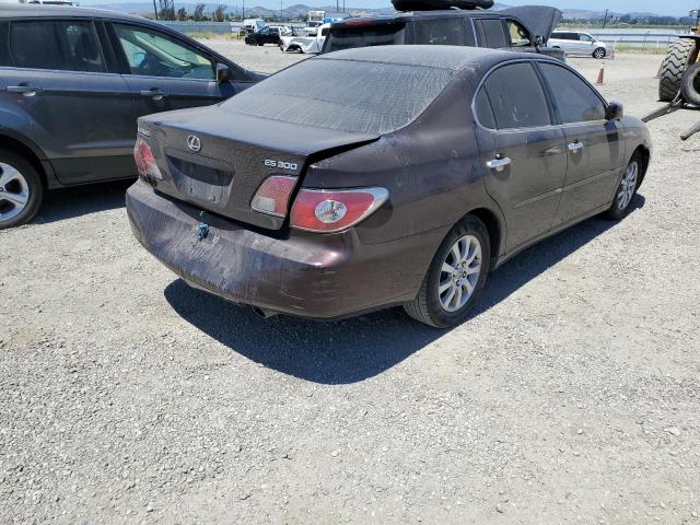 JTHBF30G430121932 - 2003 LEXUS ES 300 MAROON photo 3