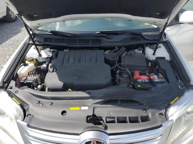 4T1BK3DB6CU467321 - 2012 TOYOTA AVALON BASE WHITE photo 11