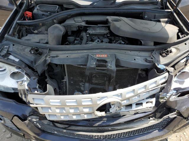 4JGBB8GB9BA626860 - 2011 MERCEDES-BENZ ML 350 4MATIC BLACK photo 12