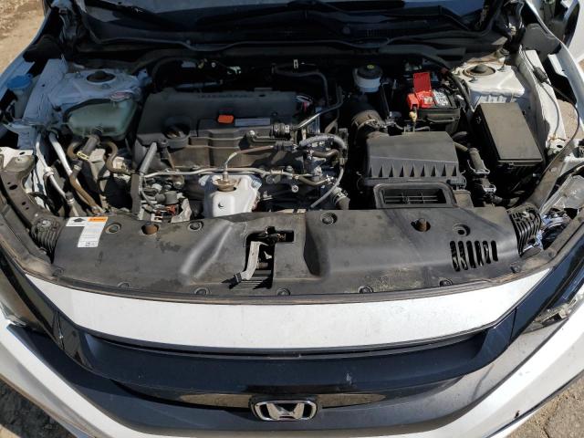 19XFC2F62KE001234 - 2019 HONDA CIVIC LX WHITE photo 11