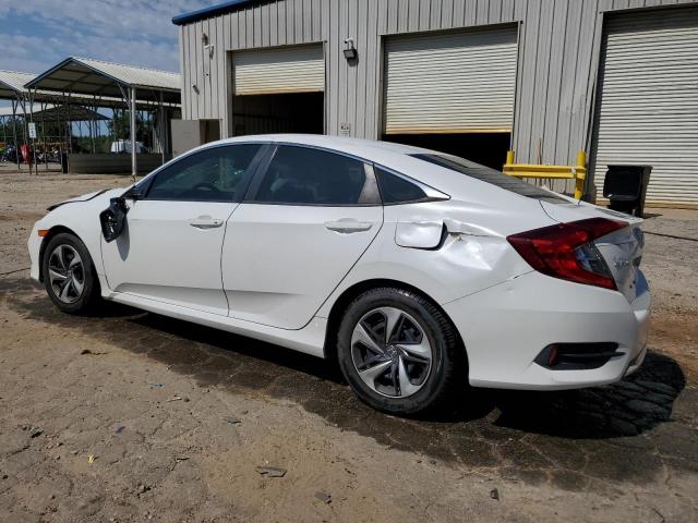 19XFC2F62KE001234 - 2019 HONDA CIVIC LX WHITE photo 2