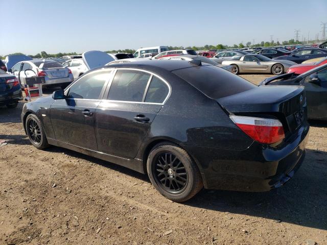 WBANE53517CY06642 - 2007 BMW 525 I BLACK photo 2