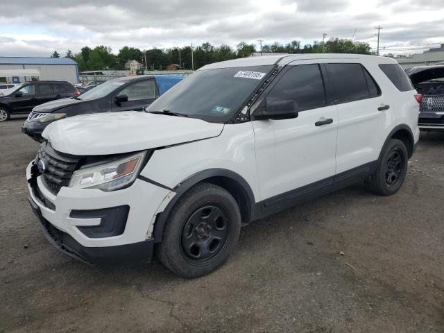 1FM5K8AR2GGB28636 - 2016 FORD EXPLORER POLICE INTERCEPTOR 白色 照片 1