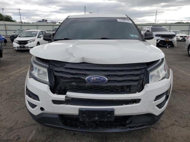 1FM5K8AR2GGB28636 - 2016 FORD EXPLORER POLICE INTERCEPTOR 白色 照片 5