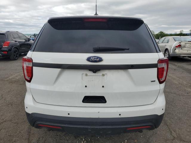 1FM5K8AR2GGB28636 - 2016 FORD EXPLORER POLICE INTERCEPTOR 白色 照片 6