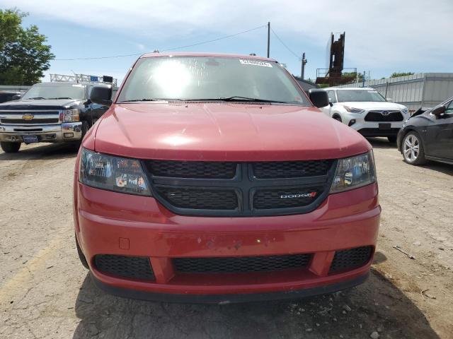 3C4PDCAB0JT443810 - 2018 DODGE JOURNEY SE RED photo 5