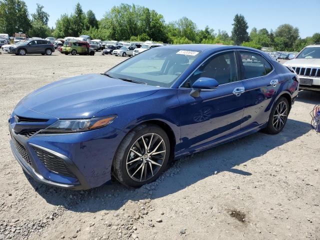 4T1G31AKXPU053430 - 2023 TOYOTA CAMRY SE NIGHT SHADE BLUE photo 1