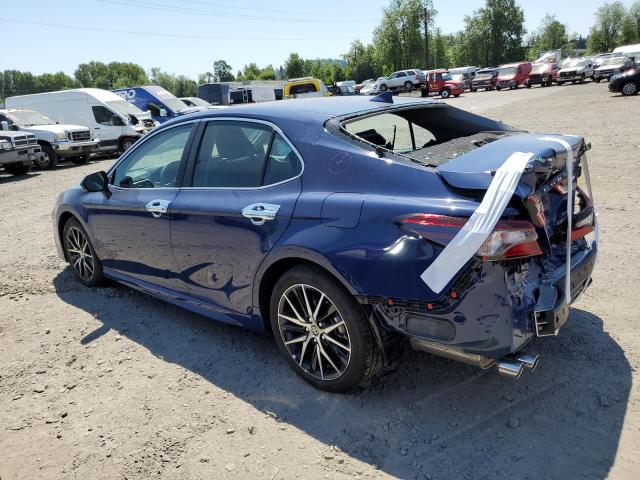 4T1G31AKXPU053430 - 2023 TOYOTA CAMRY SE NIGHT SHADE BLUE photo 2