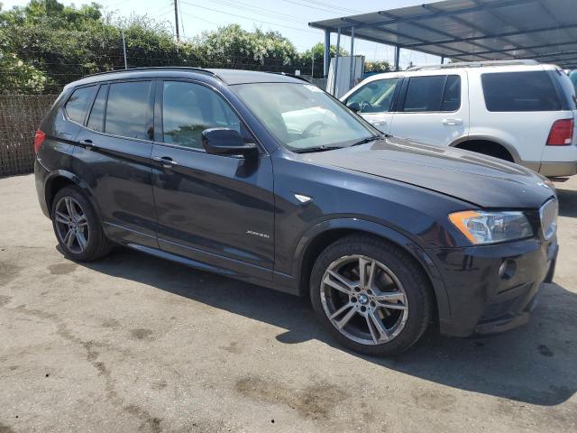 5UXWX9C59D0D00211 - 2013 BMW X3 XDRIVE28I BLACK photo 4