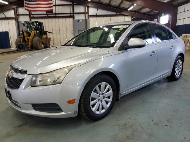 1G1PF5S99B7264407 - 2011 CHEVROLET CRUZE LT SILVER photo 1