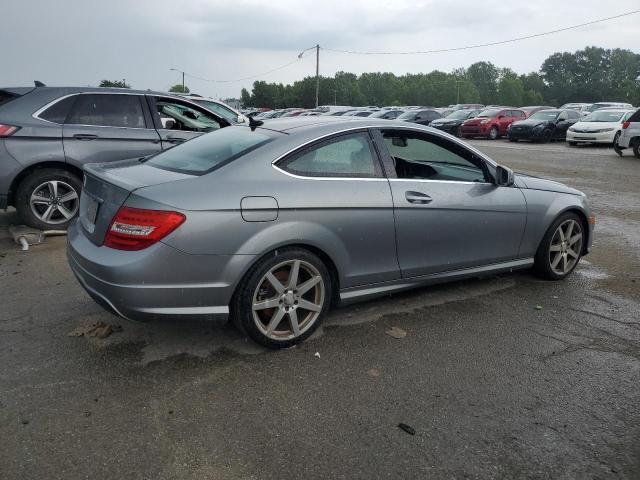 WDDGJ4HB1DF941393 - 2013 MERCEDES-BENZ C 250 GRAY photo 3