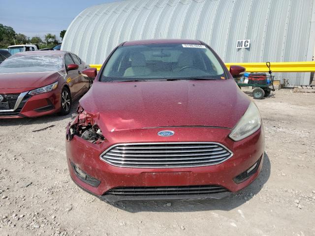 1FADP3N27GL340463 - 2016 FORD FOCUS TITANIUM MAROON photo 5