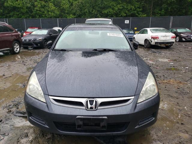 1HGCM66857A017612 - 2007 HONDA ACCORD EX GRAY photo 5