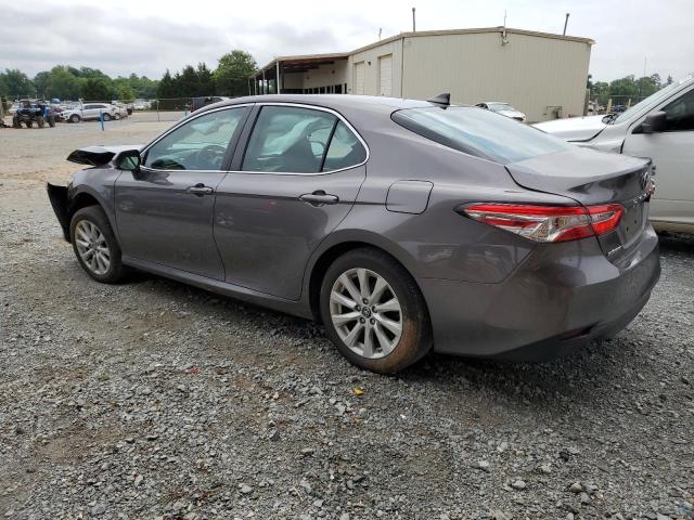 4T1B11HK3KU849337 - 2019 TOYOTA CAMRY L GRAY photo 2