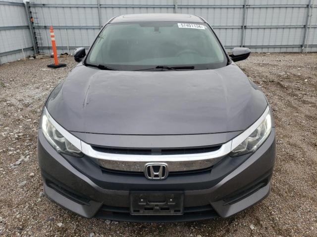 2HGFC2F72JH502931 - 2018 HONDA CIVIC EX GRAY photo 5