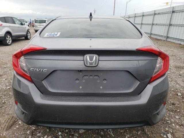 2HGFC2F72JH502931 - 2018 HONDA CIVIC EX GRAY photo 6