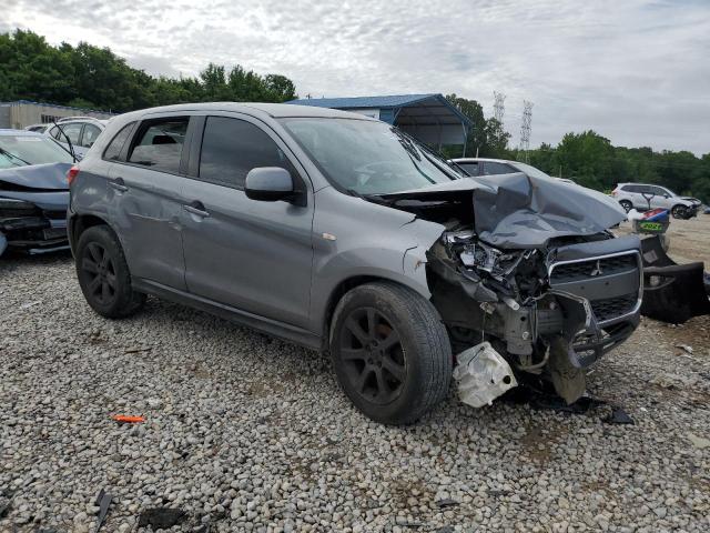 4A4AP3AU7DE001389 - 2013 MITSUBISHI OUTLANDER ES GRAY photo 4