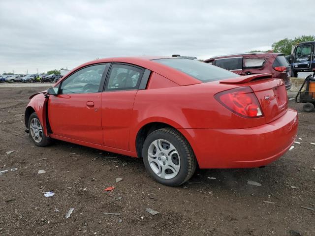1G8AN12F64Z207503 - 2004 SATURN ION LEVEL 2 RED photo 2