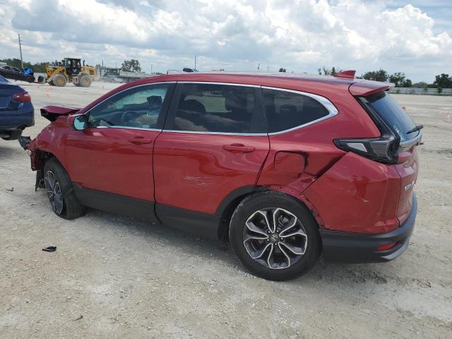 2HKRW1H84LH417926 - 2020 HONDA CR-V EXL RED photo 2