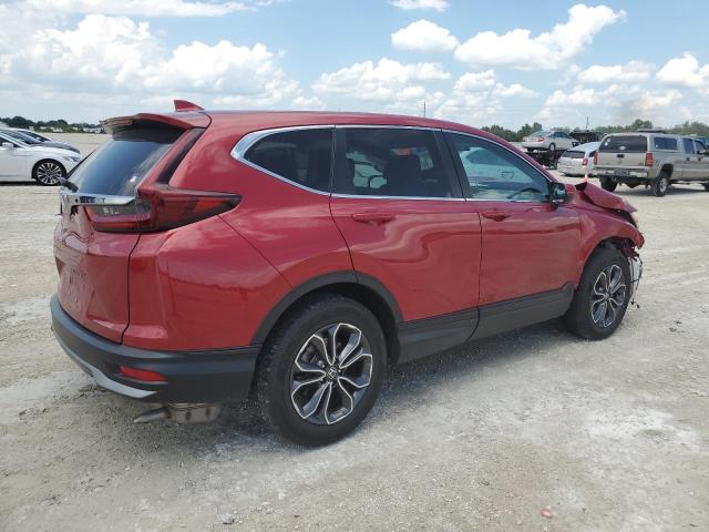 2HKRW1H84LH417926 - 2020 HONDA CR-V EXL RED photo 3