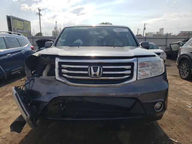 5FNYF4H59EB056455 - 2014 HONDA PILOT EXL SILVER photo 5