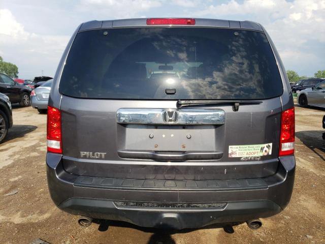 5FNYF4H59EB056455 - 2014 HONDA PILOT EXL SILVER photo 6