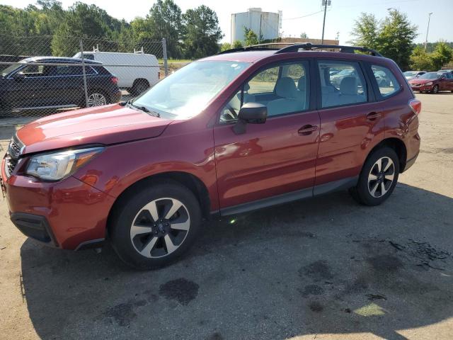 JF2SJABC9JH419634 - 2018 SUBARU FORESTER 2.5I MAROON photo 1