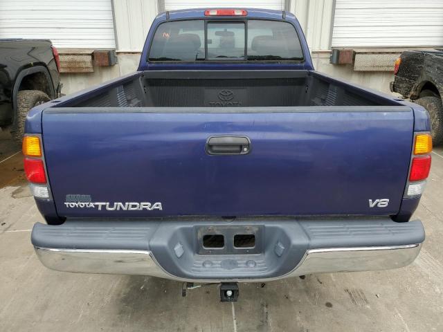 5TBRT3410YS088939 - 2000 TOYOTA TUNDRA ACCESS CAB ლურჯი ფოტო 6