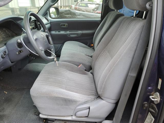 5TBRT3410YS088939 - 2000 TOYOTA TUNDRA ACCESS CAB ლურჯი ფოტო 7