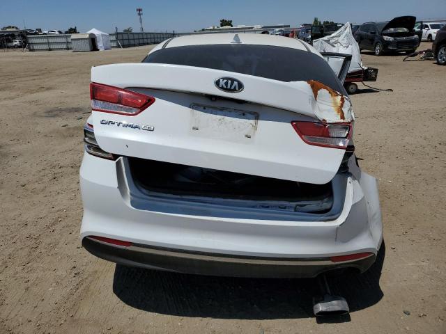 5XXGT4L38JG185899 - 2018 KIA OPTIMA LX WHITE photo 6