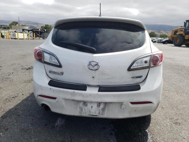 JM1BL1MP1D1721036 - 2013 MAZDA 3 I WHITE photo 6