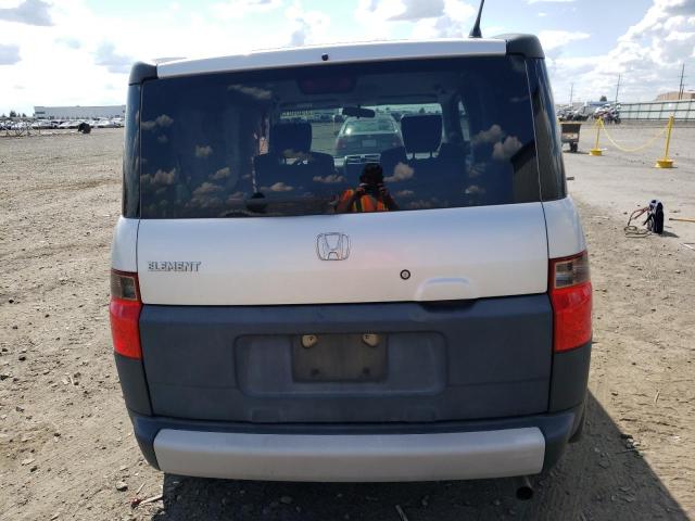 5J6YH18358L007353 - 2008 HONDA ELEMENT LX SILVER photo 6