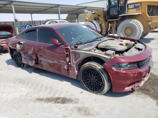 2C3CDXHG4JH335209 - 2018 DODGE CHARGER SXT PLUS BURGUNDY photo 4