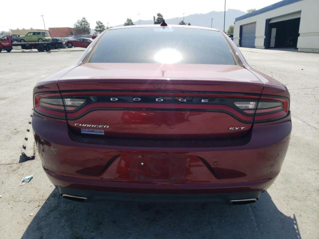 2C3CDXHG4JH335209 - 2018 DODGE CHARGER SXT PLUS BURGUNDY photo 6