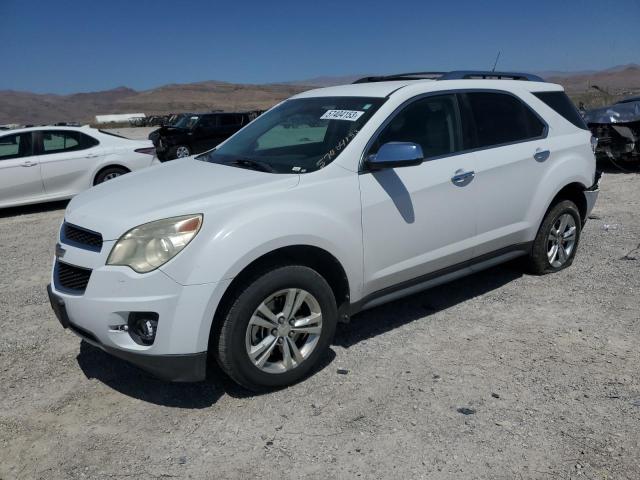 2GNFLGE52C6232570 - 2012 CHEVROLET EQUINOX LTZ WHITE photo 1