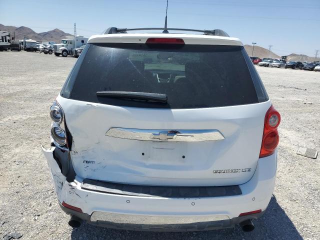 2GNFLGE52C6232570 - 2012 CHEVROLET EQUINOX LTZ WHITE photo 6