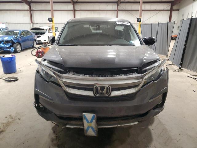 5FNYF6H59KB018716 - 2019 HONDA PILOT EXL GRAY photo 5