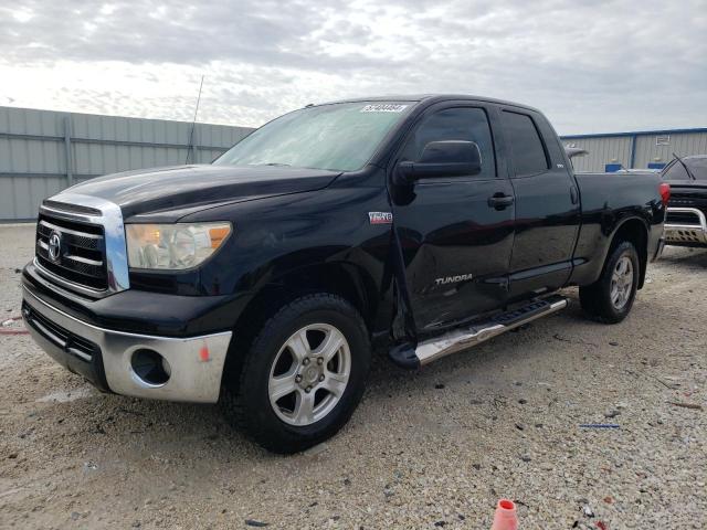 5TFUW5F13CX245609 - 2012 TOYOTA TUNDRA DOUBLE CAB SR5 BLACK photo 1