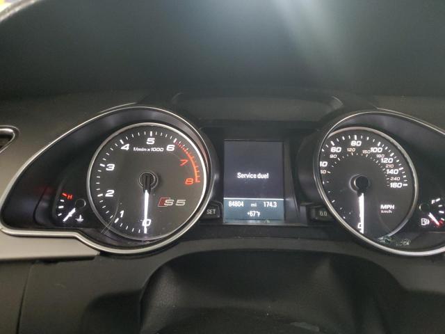 WAUVGAFHXDN008620 - 2013 AUDI S5 PRESTIGE 黑色 照片 9