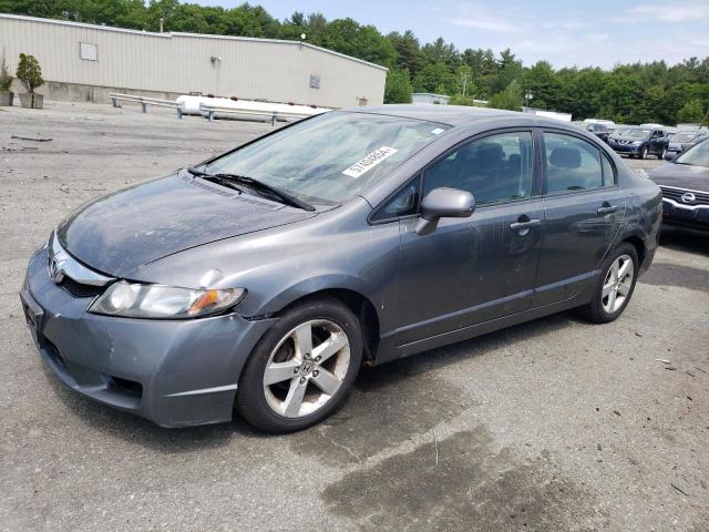 2HGFA16649H354655 - 2009 HONDA CIVIC LX-S Մոխրագույն լուսանկար 1